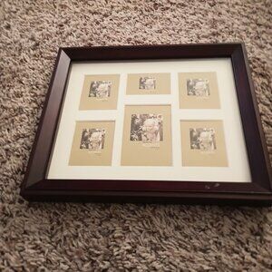 6 photo tabletop frame